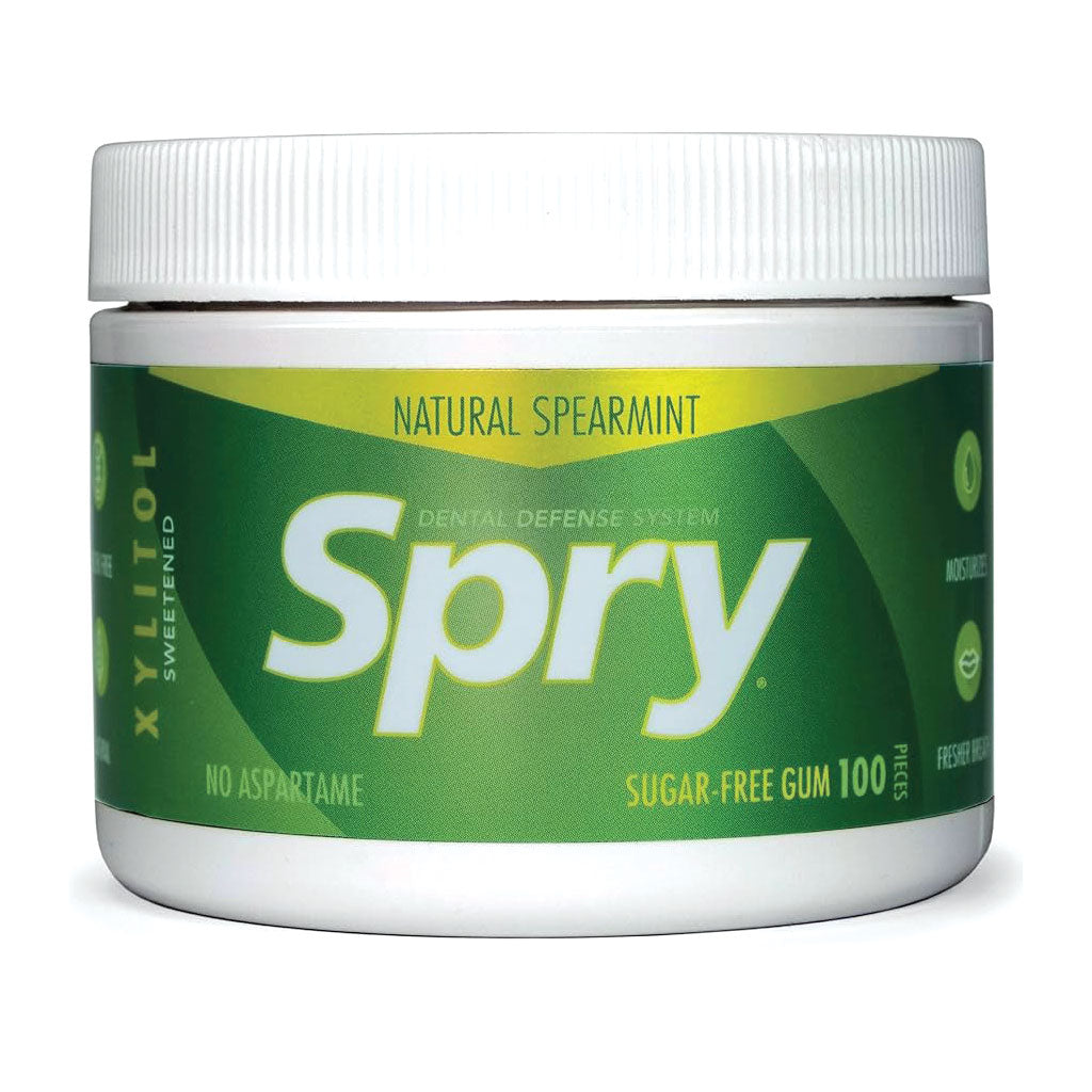 Spry Chewing Gum Xylitol - Spearmint (.42oz)