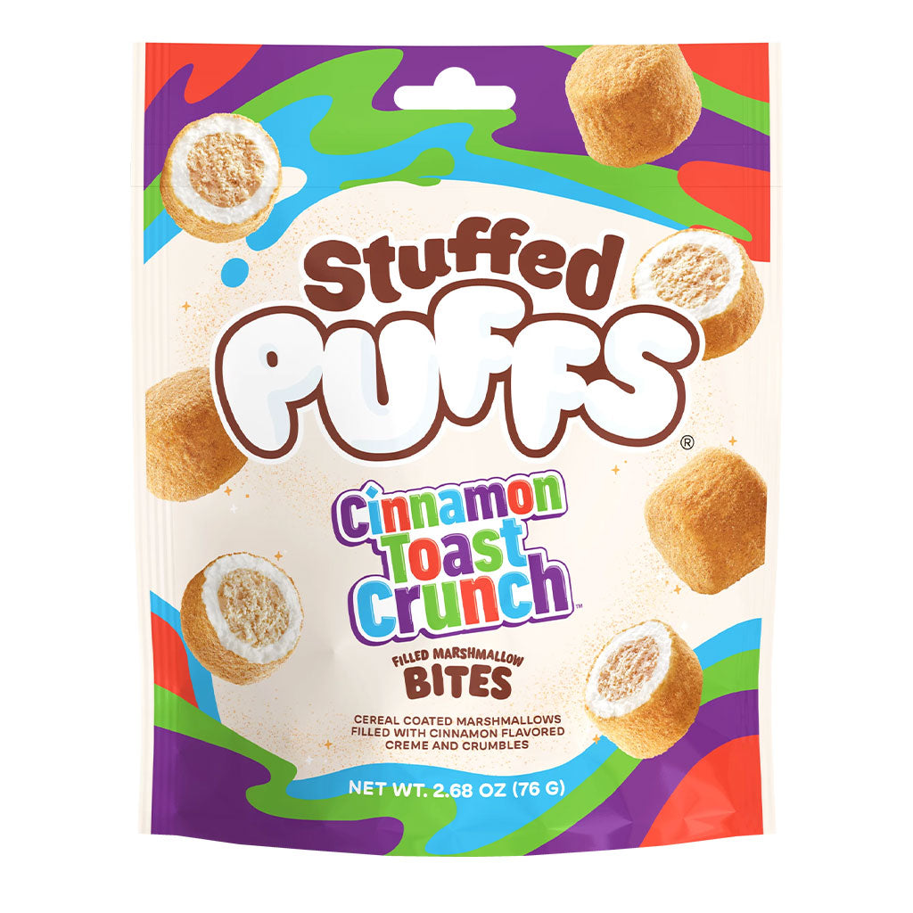 Stuffed Puffs Bites - Cinnamon Toast Crunch Filled Marshmallows (2.68oz)