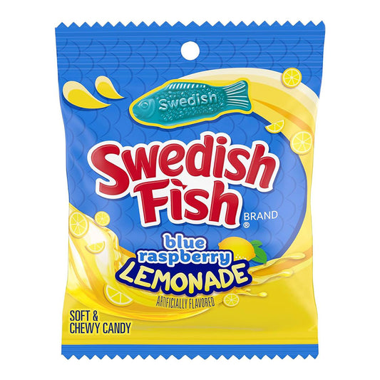 Swedish Fish - Blue Lemonade Peg Bag (3.59oz)