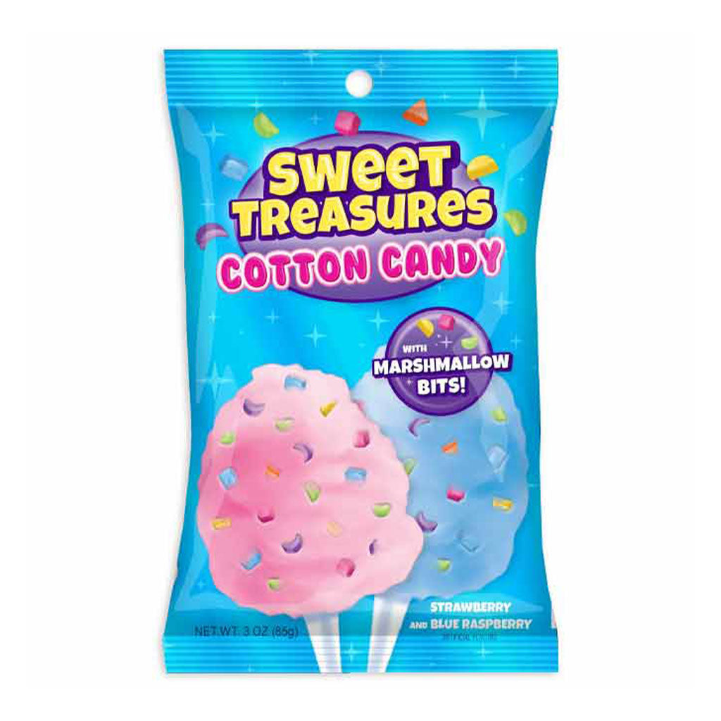 Sweet Treasures - Cotton Candy w/ Mallow Bits Peg Bag (3oz)