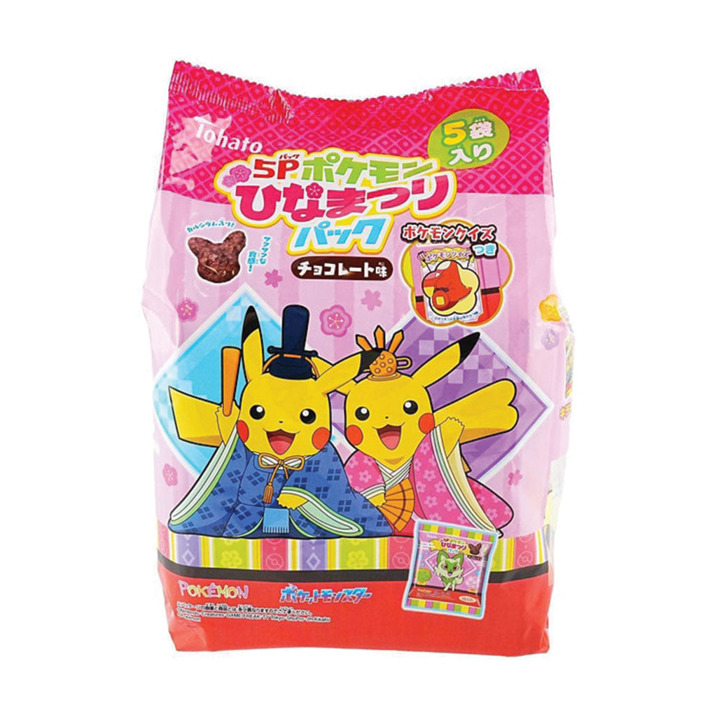 Tohato - Pokemon Hinamatsuri Pack Chocolate Flavor 10.58 oz