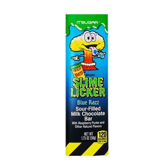 Toxic Waste - Blue Razz Slime Licker Chocolate Bar (1.75oz)