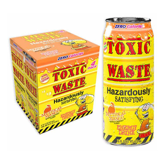 Toxic Waste - Mythical Mango SF Energy Drink (16oz)