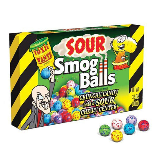 Toxic Waste - Sour Smog Balls Theater Box (3.5oz)