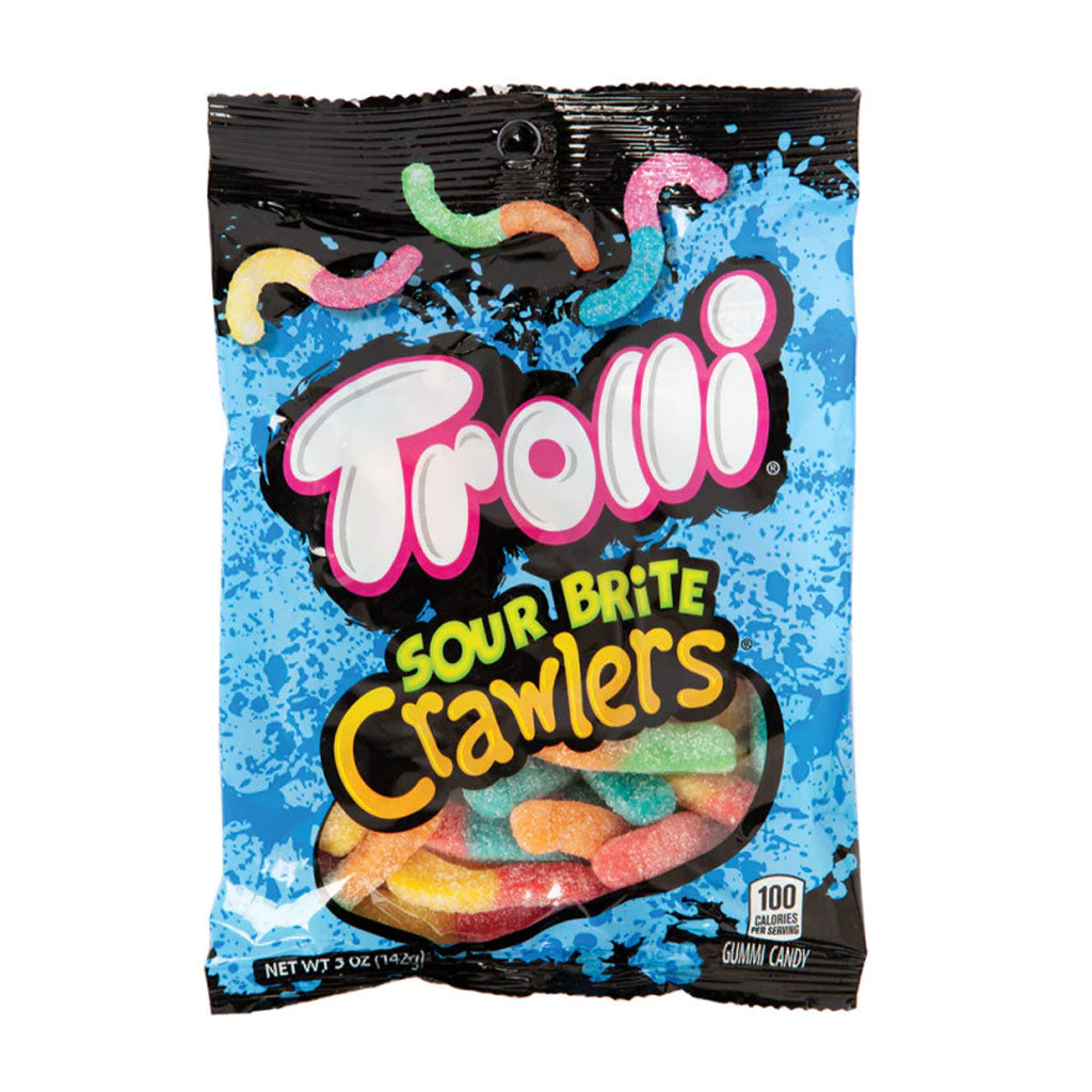 Trolli - Sour Brite Crawlers Peg Bag (5oz)