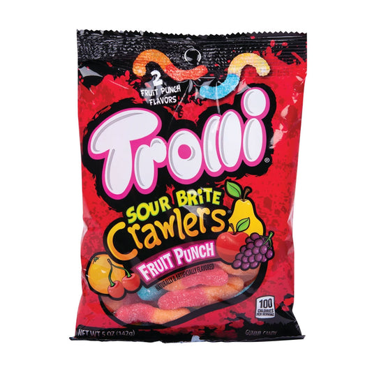 Trolli - Sour Brite Fruit Punch Peg Bag (5oz)