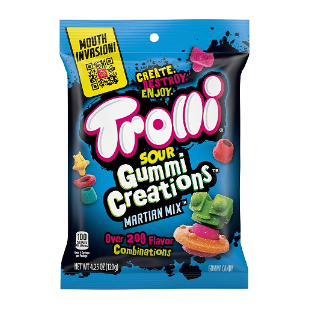 Trolli - Sour Gummi Creations Peg Bag (4.25oz)