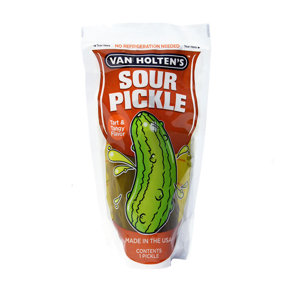 Van Holten - Sour Jumbo Pickle in a Pouch (5oz)