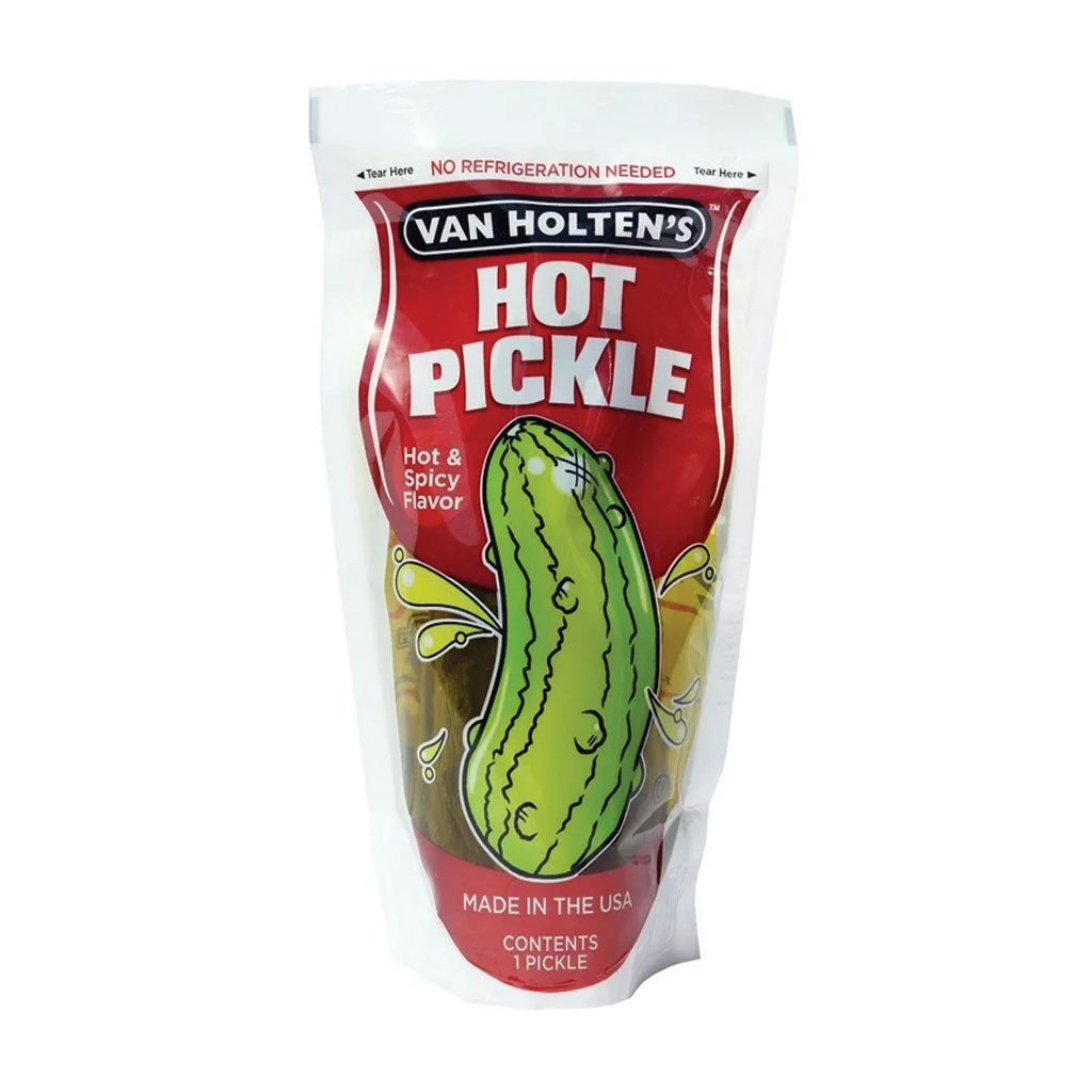 Van Holtens - Hot Jumbo Pickle In A Pouch