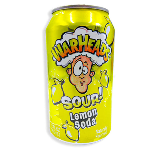 Warheads - Soda Can Lemon (12oz)