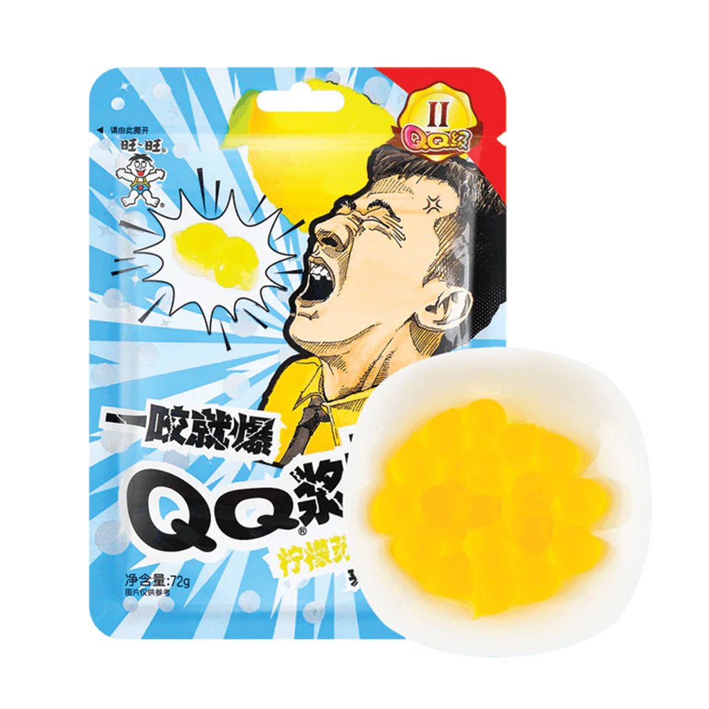 Wangzai - QQ Popping Jelly Candy (Lemon Soda Flavor) 72g