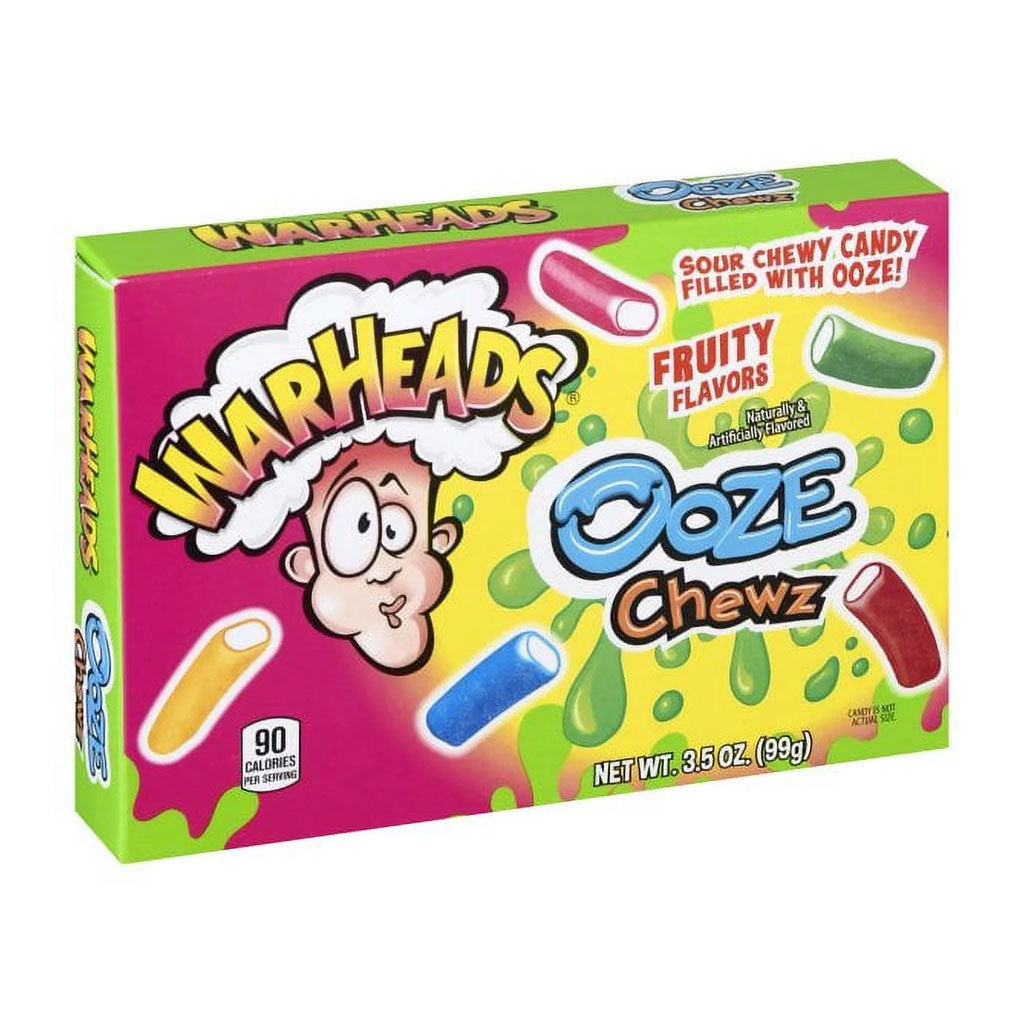 Warheads - Ooze Chewz Theater Box (3.5oz) – Uncle Joe's Candy