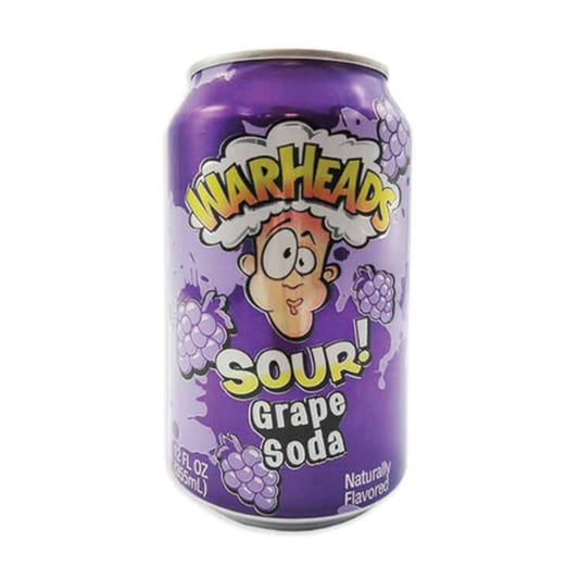 Warheads - Soda Can Grape (12oz)