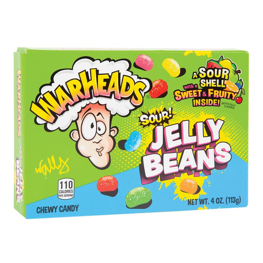 Warheads - Sour Jelly Beans Theater Box (4oz)