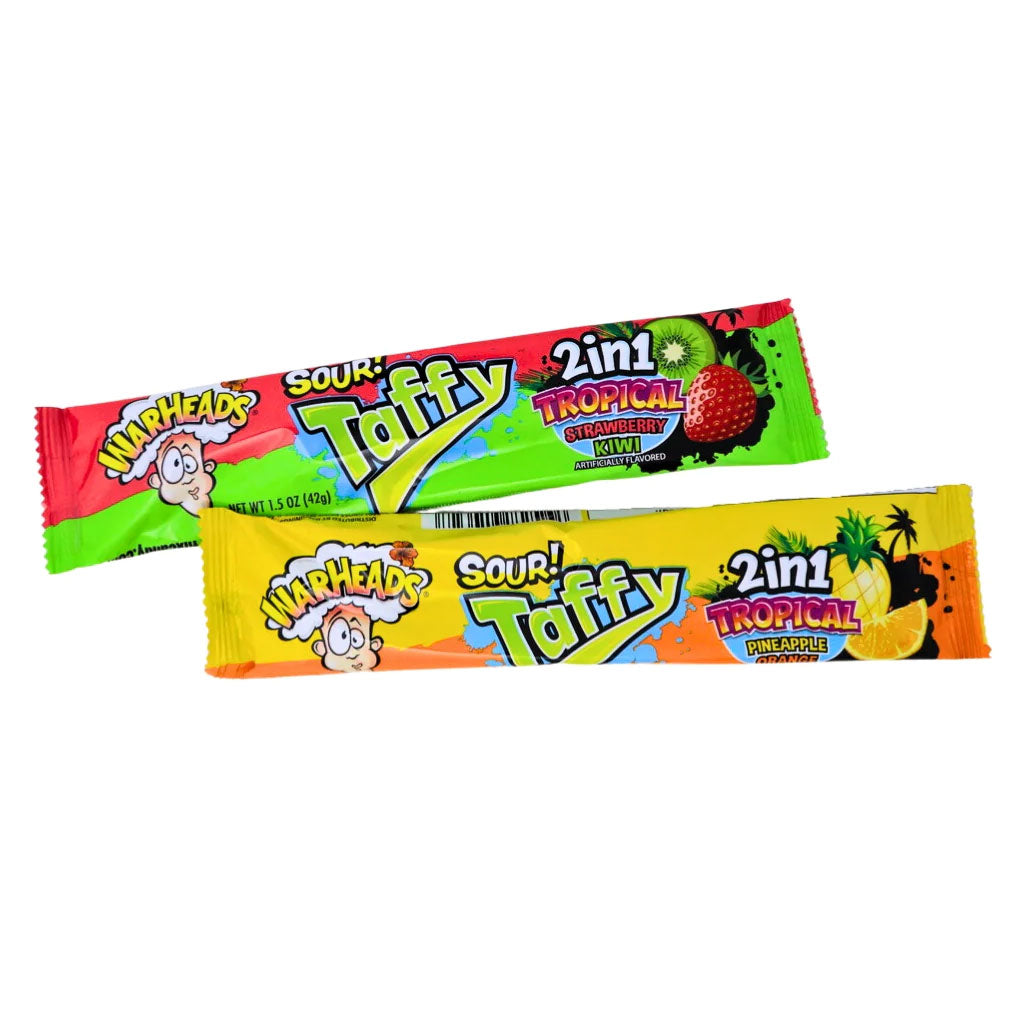 Warheads - Tropical Sour Taffy 2-in-1 (1.5oz)