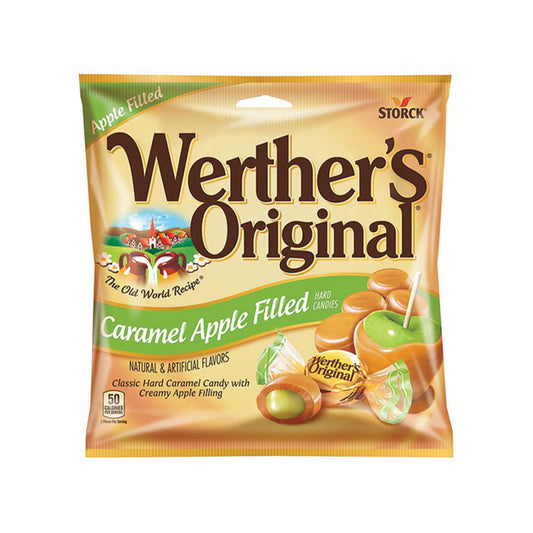 Werthers - Caramel Apple Hard Candy Peg Bag (2.65oz)