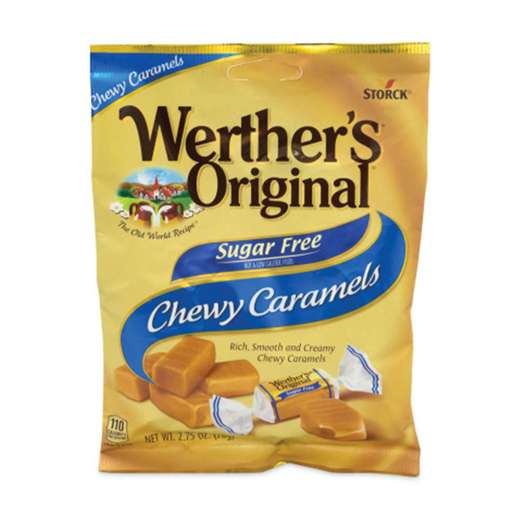 Werthers - Chewy Sugar Free Peg Bag (2.75oz)