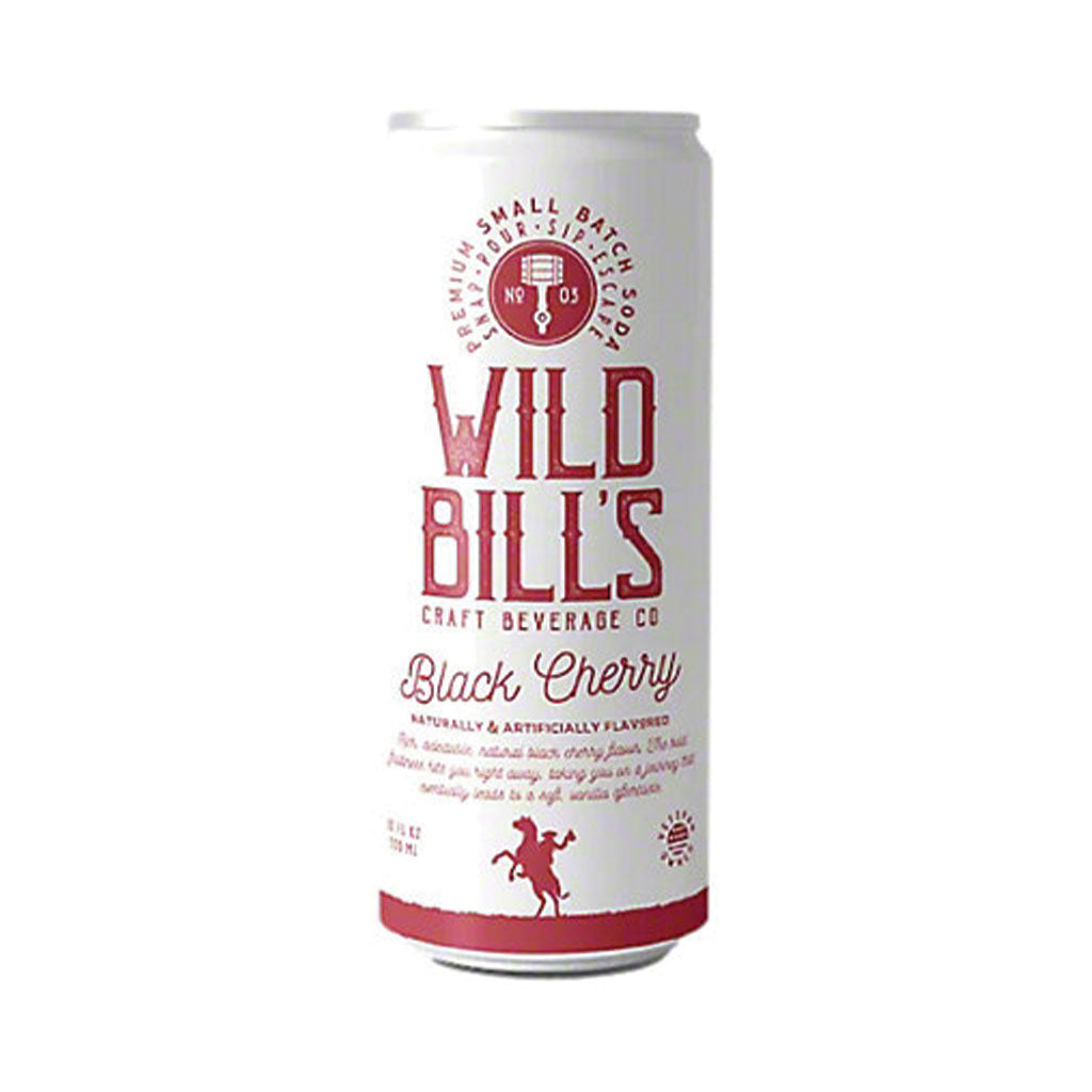 Wild Bill's - Black Cherry Soda (12oz)