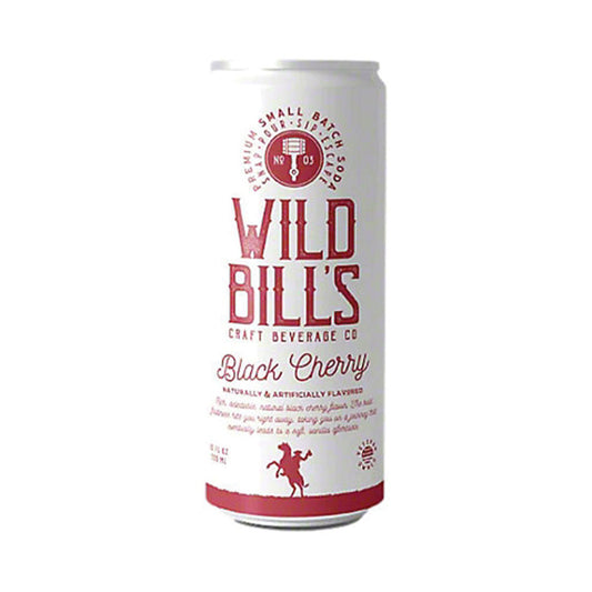 Wild Bill's - Black Cherry Soda (12oz)