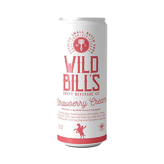 Wild Bill's - Strawberry Cream Soda (12oz)